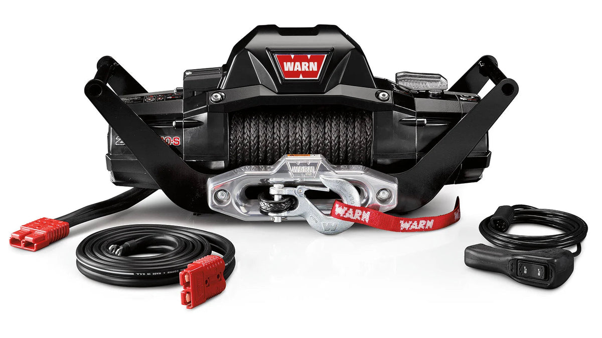 WARN ZEON 10 Multi-Mount Seilwinden-Set mit abnehmbarem Trägersystem
