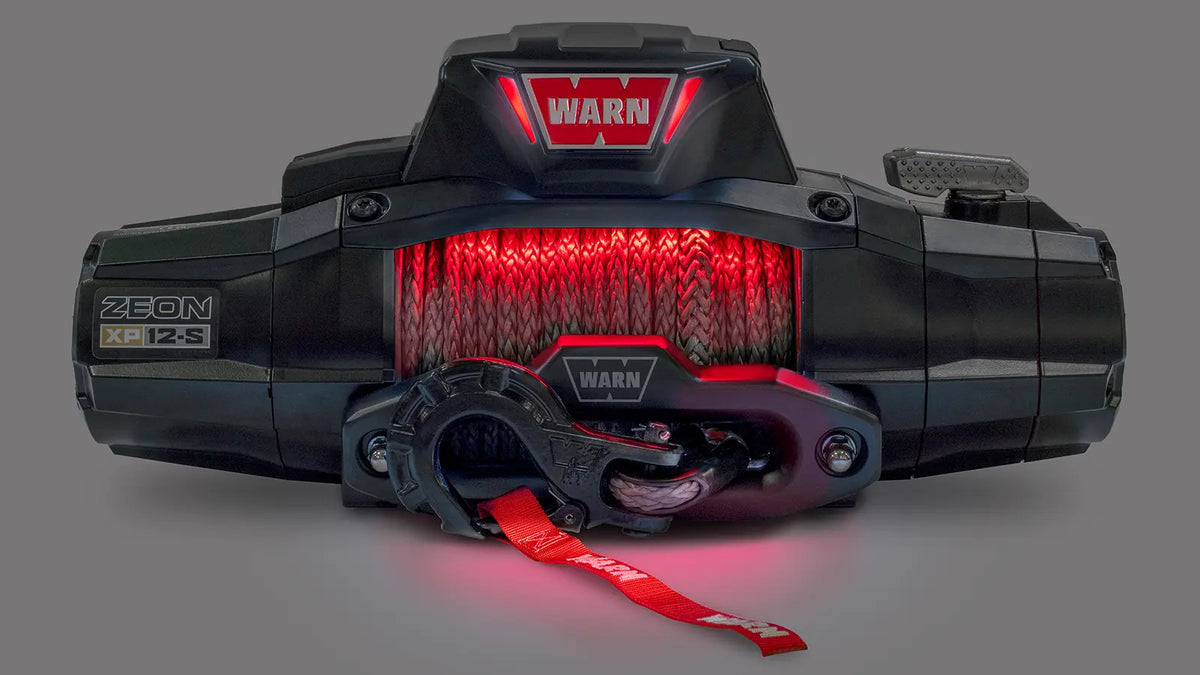 WARN ZEON XP 10-S dynamische Statusbeleuchtung an Trommel und Gehäuse
