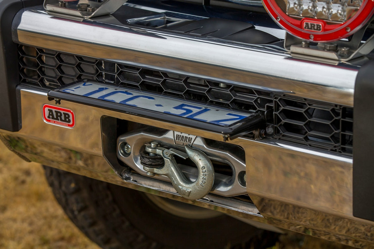 ARB Alloy Combar poliert – montiert am Ford Ranger PX2