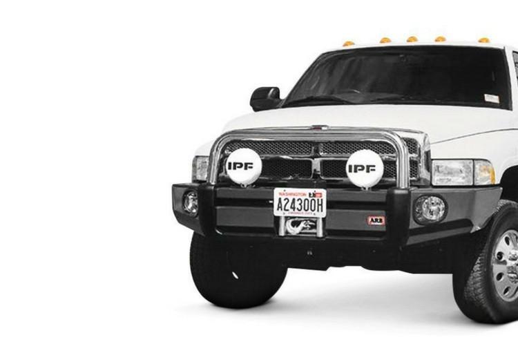 ARB Sahara Frontschutzbügel Dodge RAM 1994-2002, Stahl grau pulverbeschichtet