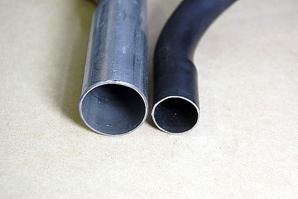 Vergleich 26mm Serien-Einfuellstutzen und neuer 38mm High-Flow-Stutzen Long Ranger