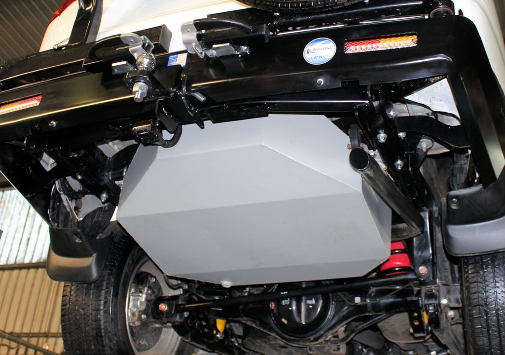Long Ranger TA69L – Zusatztank am Mitsubishi Challenger KH montiert