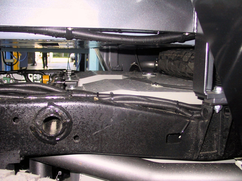 Long Ranger TR58WDC 180-L-Tank – Halterungen und Verbafflung
