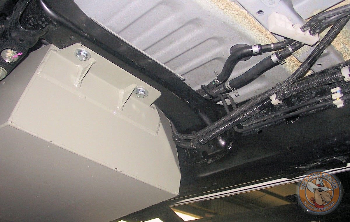 Long Ranger TR75LP 149-Liter-Kraftstofftank Toyota Hilux – Detailansicht