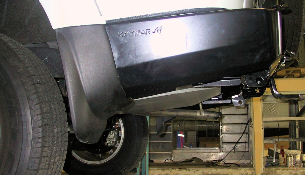 Long Ranger TA69S Zusatztank Seitenansicht mit hoher Bodenfreiheit – Mitsubishi Challenger
