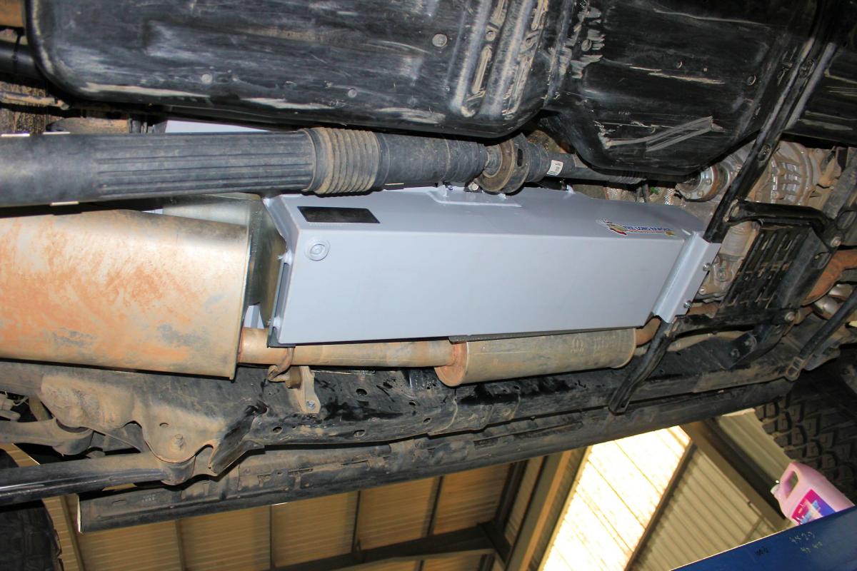 Long Ranger Tank Bodenfreiheit und Rampenwinkel Jeep Gladiator JT