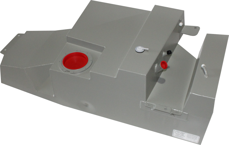 Long Ranger 126 L Ersatz-Kraftstofftank TR105S aus 2 mm aluminiertem Stahl für Toyota Hilux ab 2015 (Diesel)