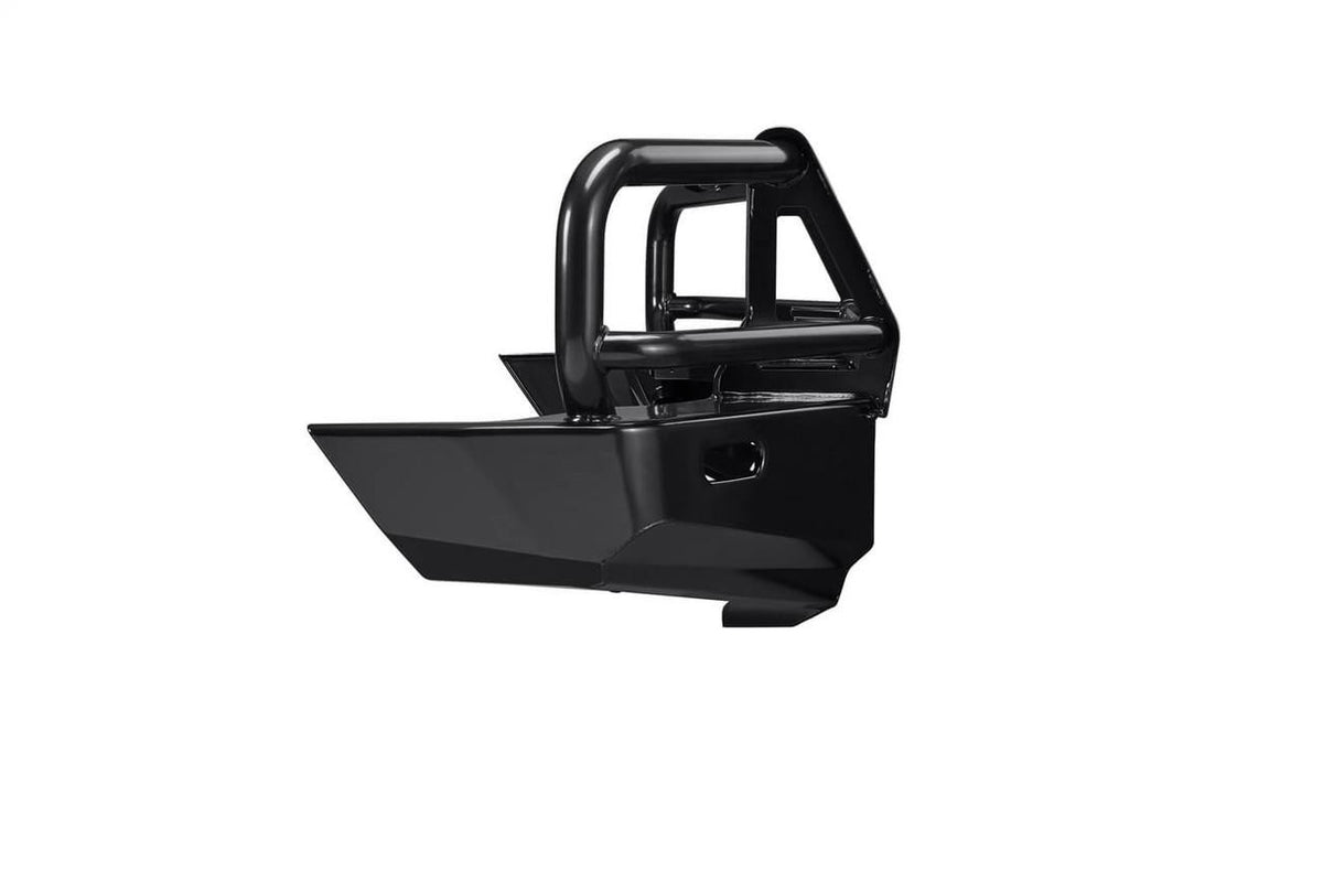 ARB Deluxe Bumper 3436030 – Seitenansicht mit Hi-Lift-Aufnahme
