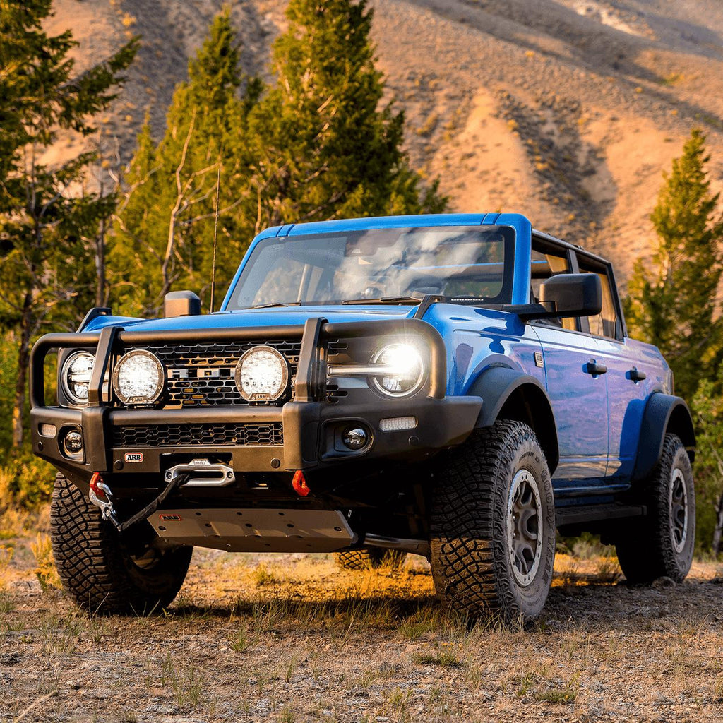 ARB Summit Winch Bar Ford Bronco – Anbausituation Gelände