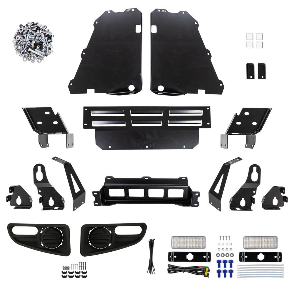 Technische Maßzeichnung ARB Commercial Frontschutzbügel – Isuzu D-MAX