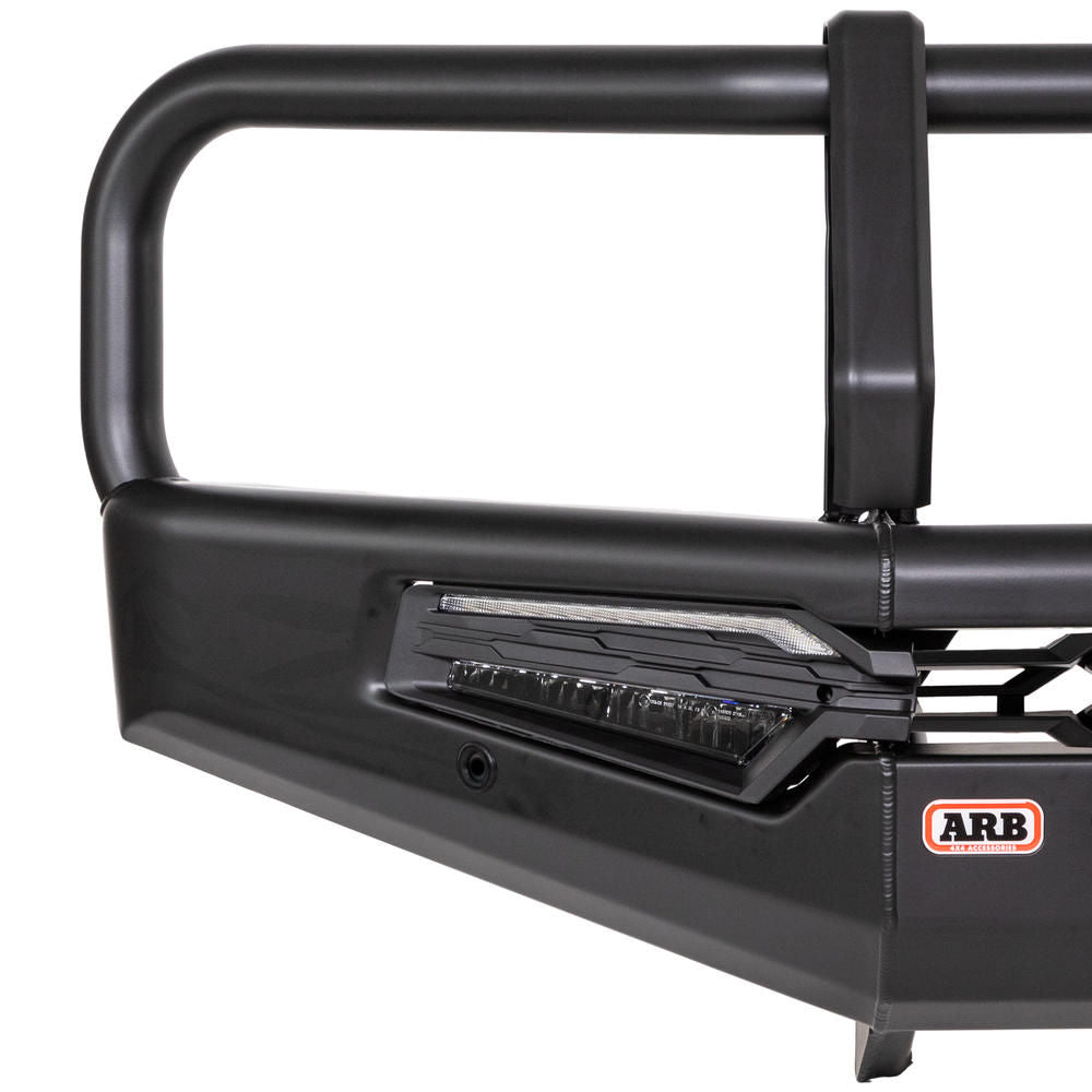 ARB Summit MKII Frontstoßstange aus Aluminium – Frontansicht am Land Cruiser 300