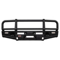 ARB Deluxe Winch Bull Bar Frontschutzbügel Stahl mattschwarz – Toyota Land Cruiser 79-Serie Workmate ab 08/2022, ohne Flares, Safety Sense