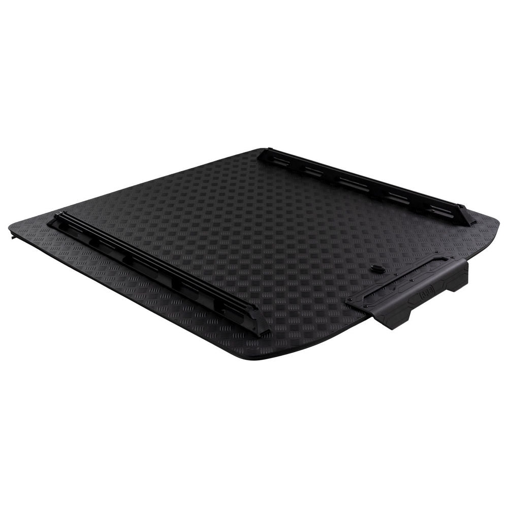 ARB HardLid Premium – geöffneter Deckel mit 4-Gelenk-Scharnier