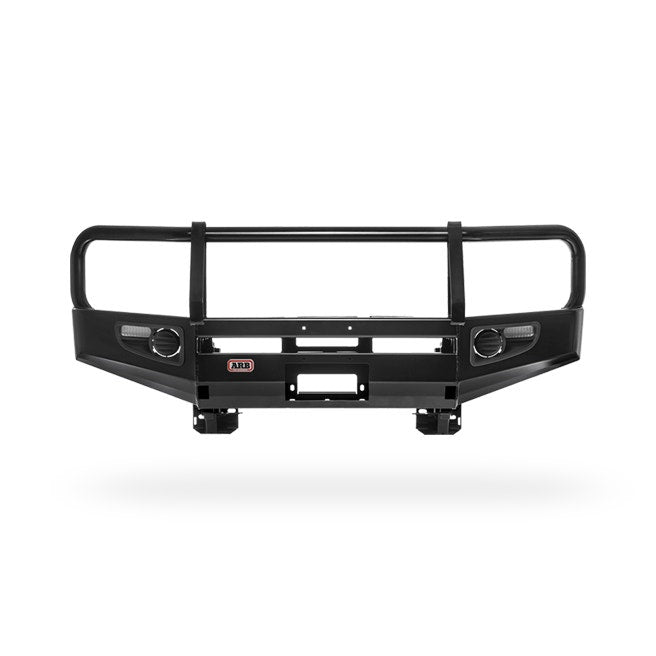 ARB Commercial Bull Bar aus Stahl für Toyota Land Cruiser 200 GX/GXL – Frontansicht