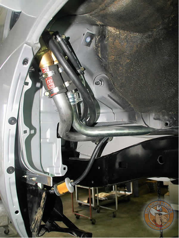 Neues Doppel-Einfüllpanel des Long Ranger Zusatztanks